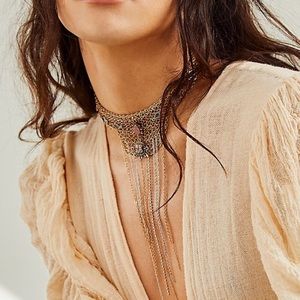 Free people mesh choker New with tag